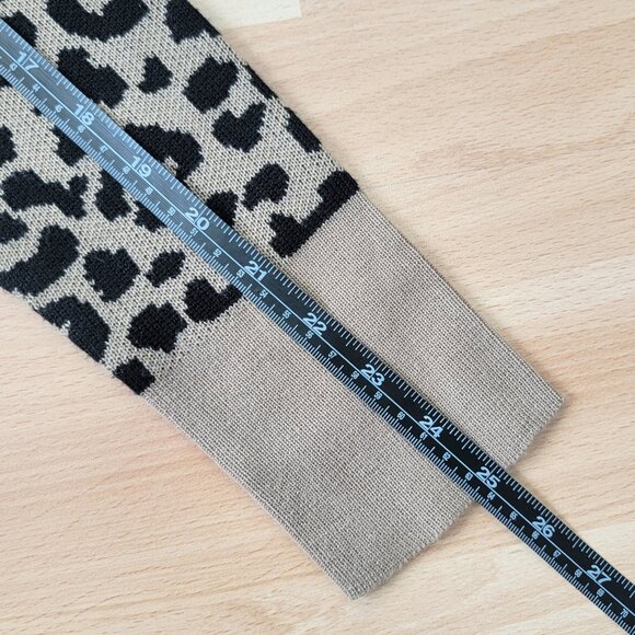 EUC Moon & Madison Cardigan Sweater Leopard Print | Size: Medium - Picture 11 of 13